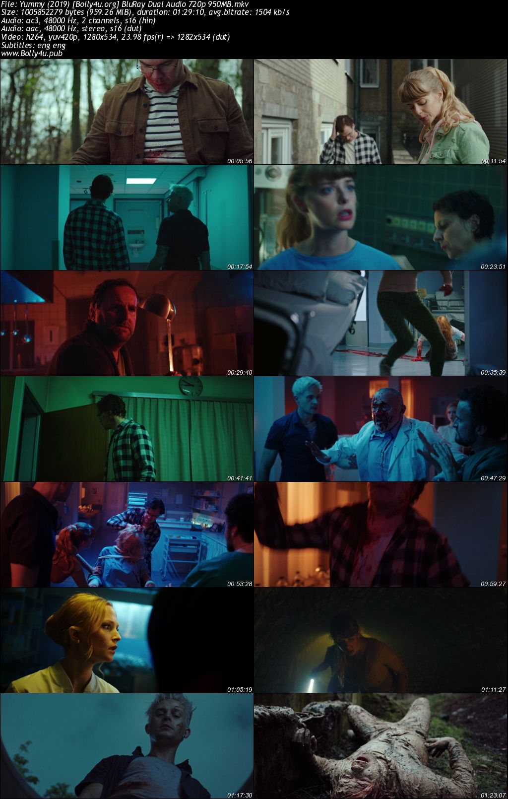 Yummy 2019 BluRay Hindi Dual Audio Full Movie Download 720p 480p