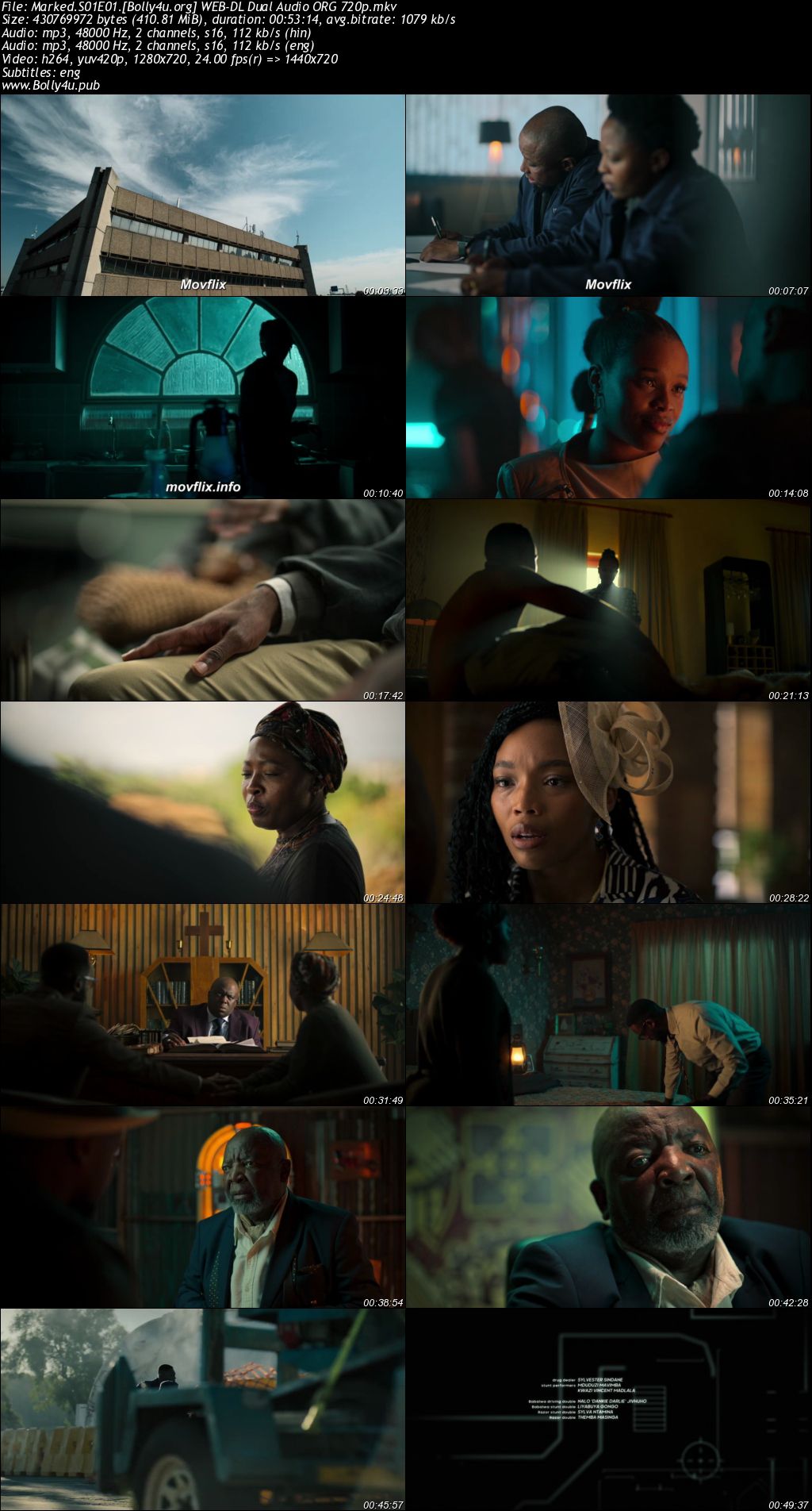 Marked 2025 WEB-DL Hindi Dual Audio ORG S01 Complete Download 720p 480p