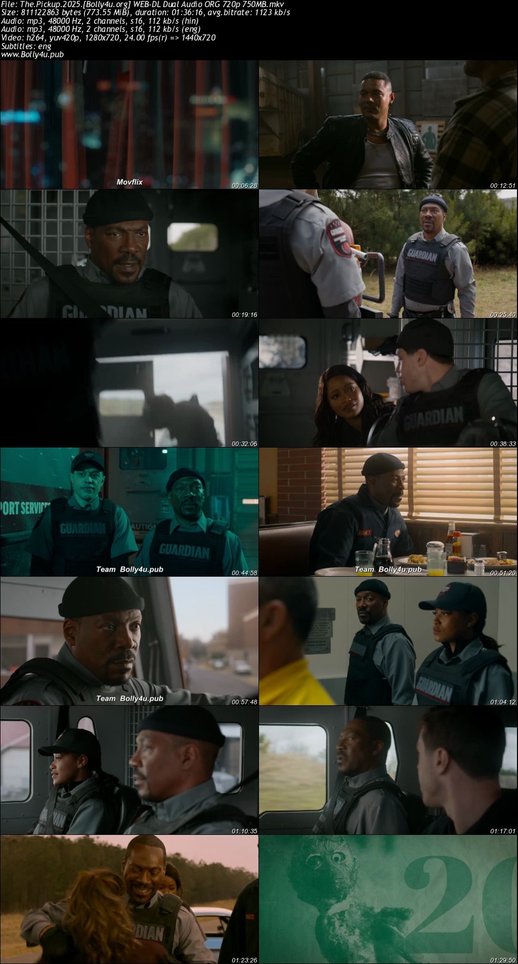 The Pickup 2025 WEB-DL Hindi Dual Audio ORG Full Movie Download 1080p 720p 480p