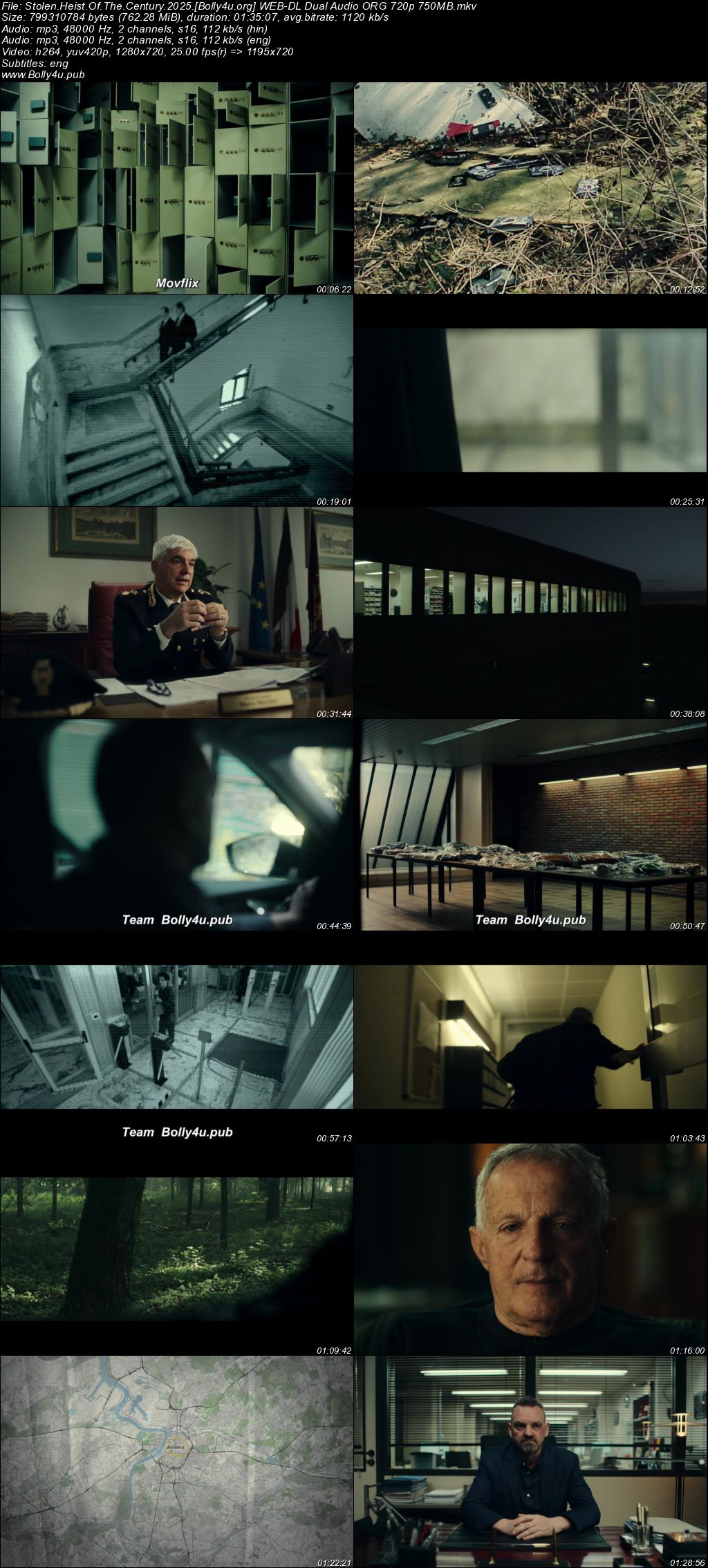 Stolen Heist Of The Century 2025 WEB-DL Hindi Dual Audio ORG Full Movie Download 1080p 720p 480p