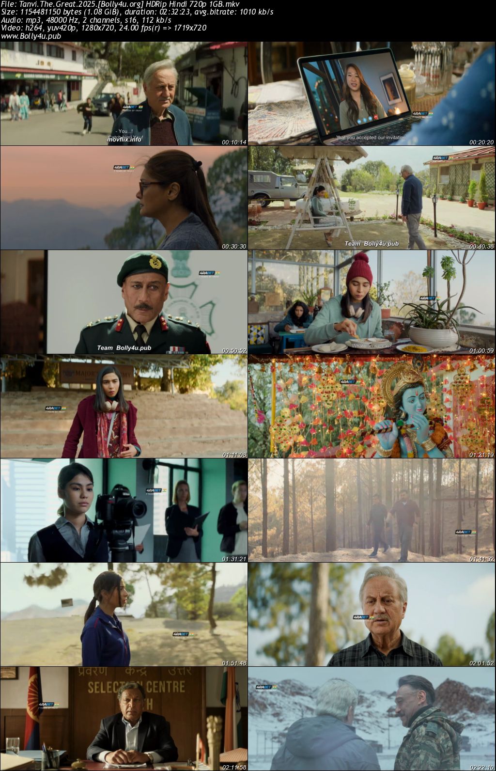 Tanvi The Great 2025 HDRip Hindi Full Movie Download 1080p 720p 480p