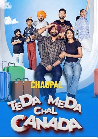 Teda Meda Chal Canada 2025 WEB-DL Punjabi Full Movie Download 1080p 720p 480p