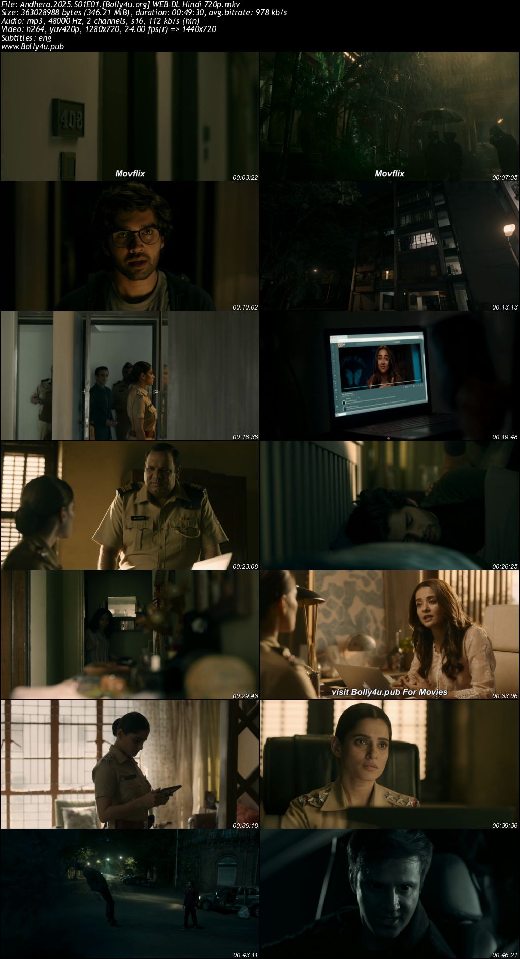 Andhera 2025 WEB-DL Hindi S01 Complete Download 720p 480p