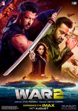 War 2 2025 WEB-DL Hindi Full Movie Download 1080p 720p 480p Watch Online Free bolly4u