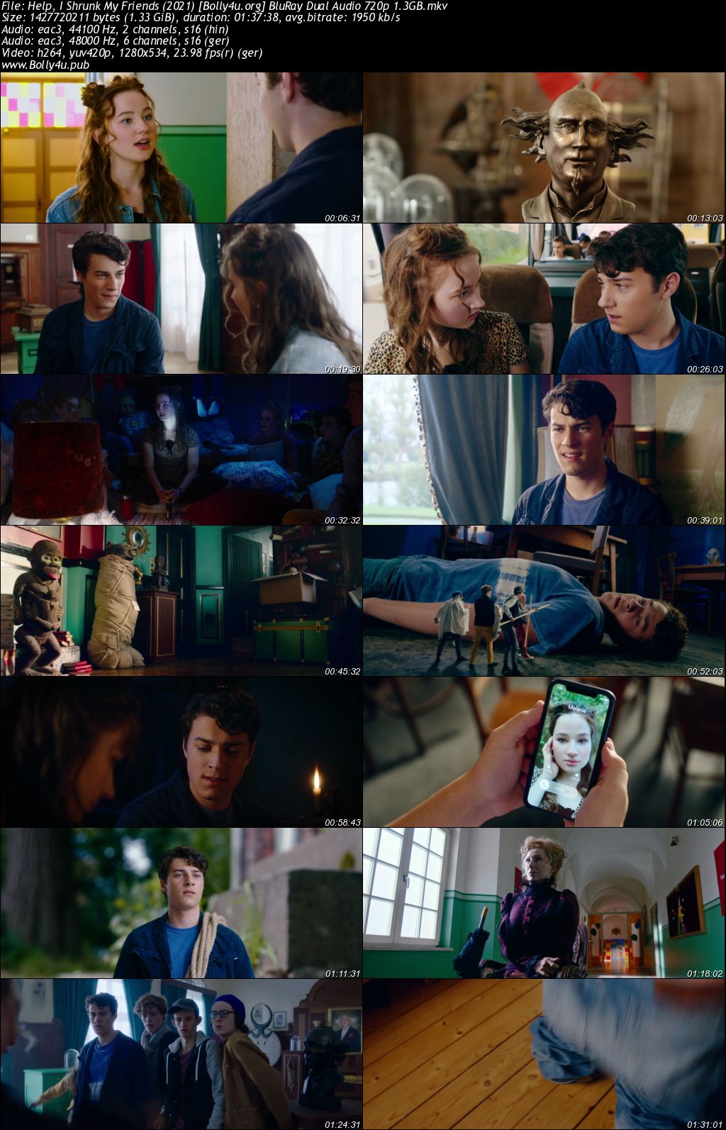 Help I Shrunk My Friends 2021 BluRay Hindi Dual Audio Full Movie Download 720p 480p