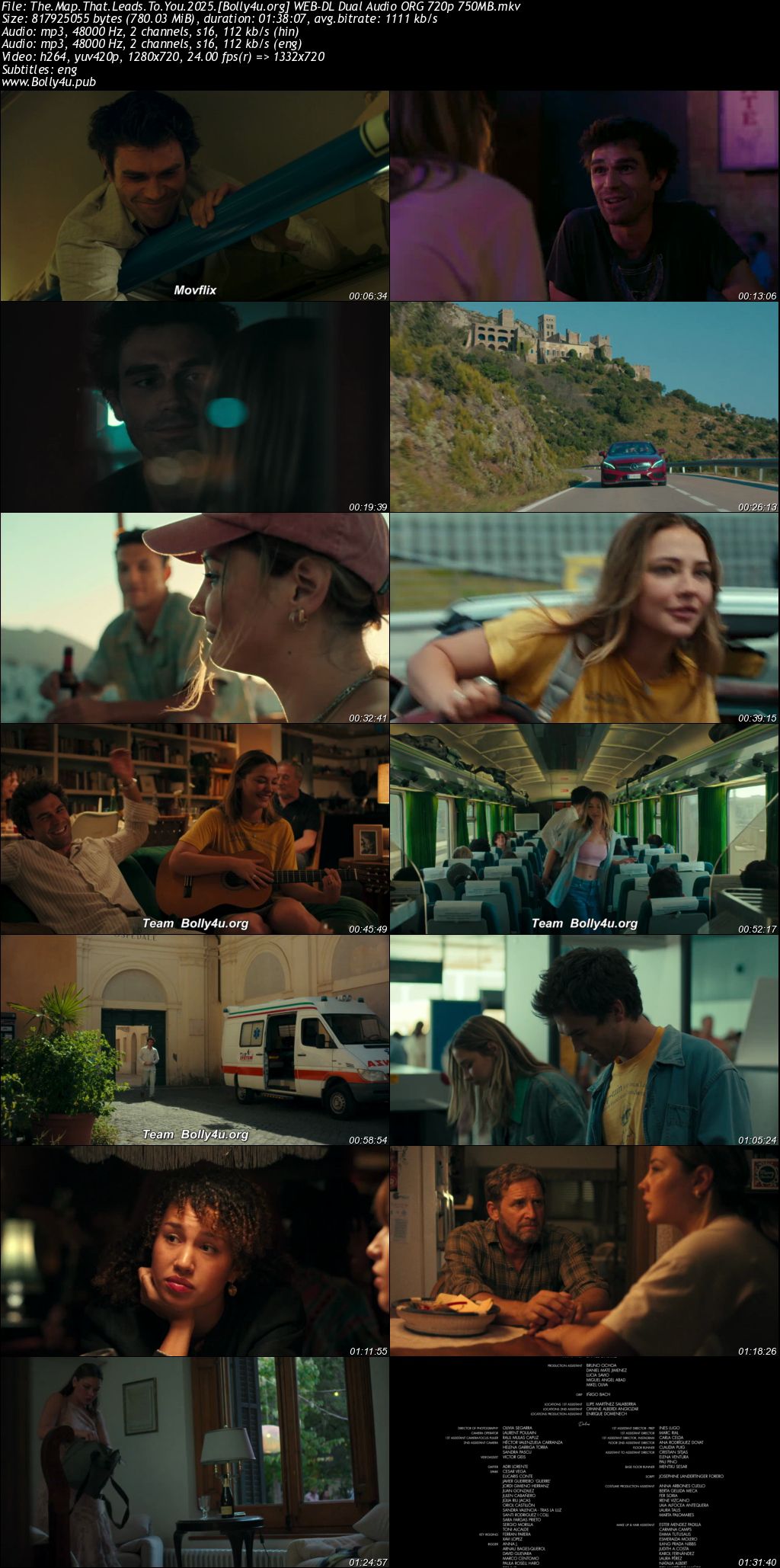 The Map That Leads To You 2025 WEB-DL Hindi Dual Audio ORG Full Movie Download 1080p 720p 480p