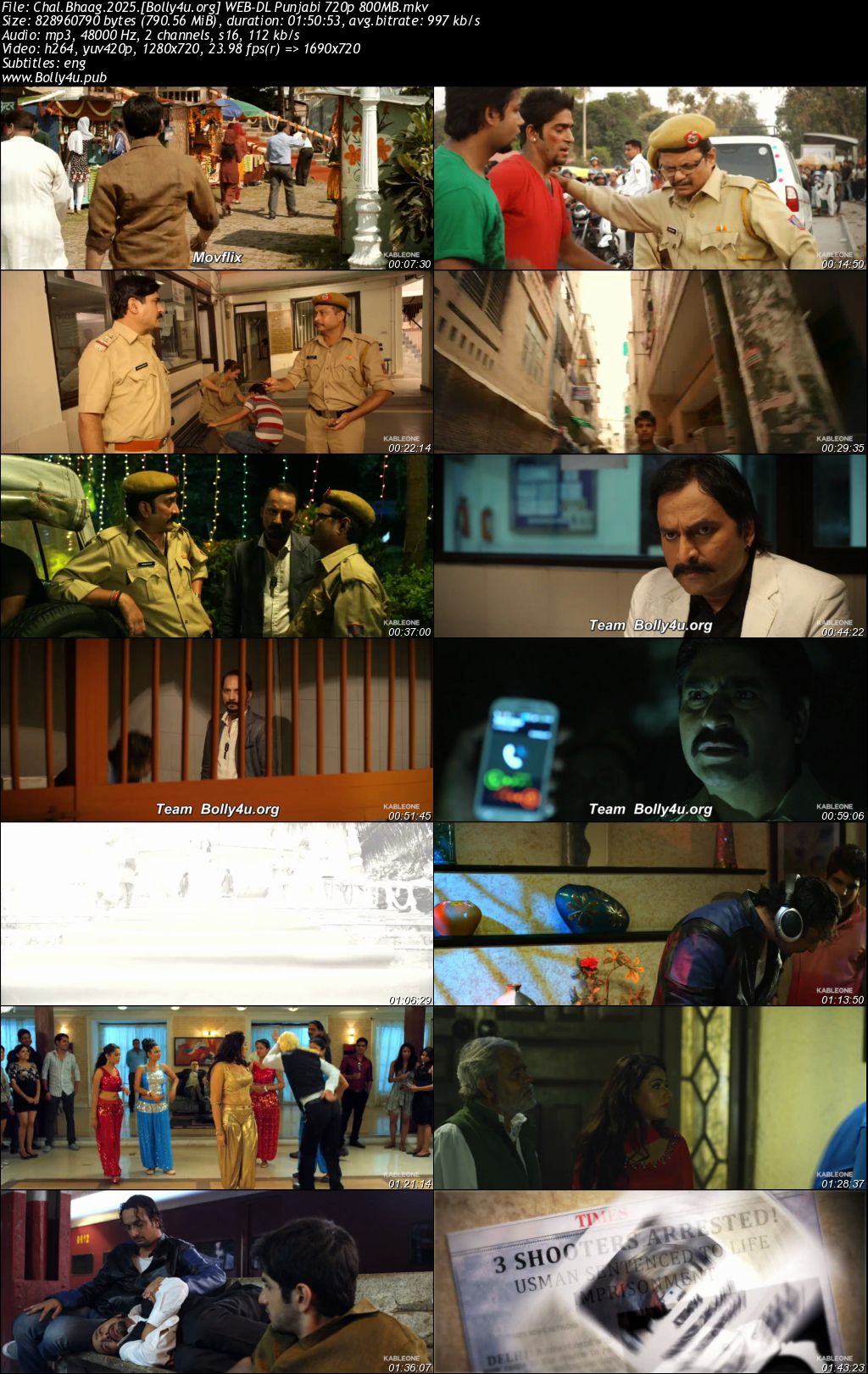 Chal Bhaag 2025 WEB-DL Hindi Full Movie Download 1080p 720p 480p