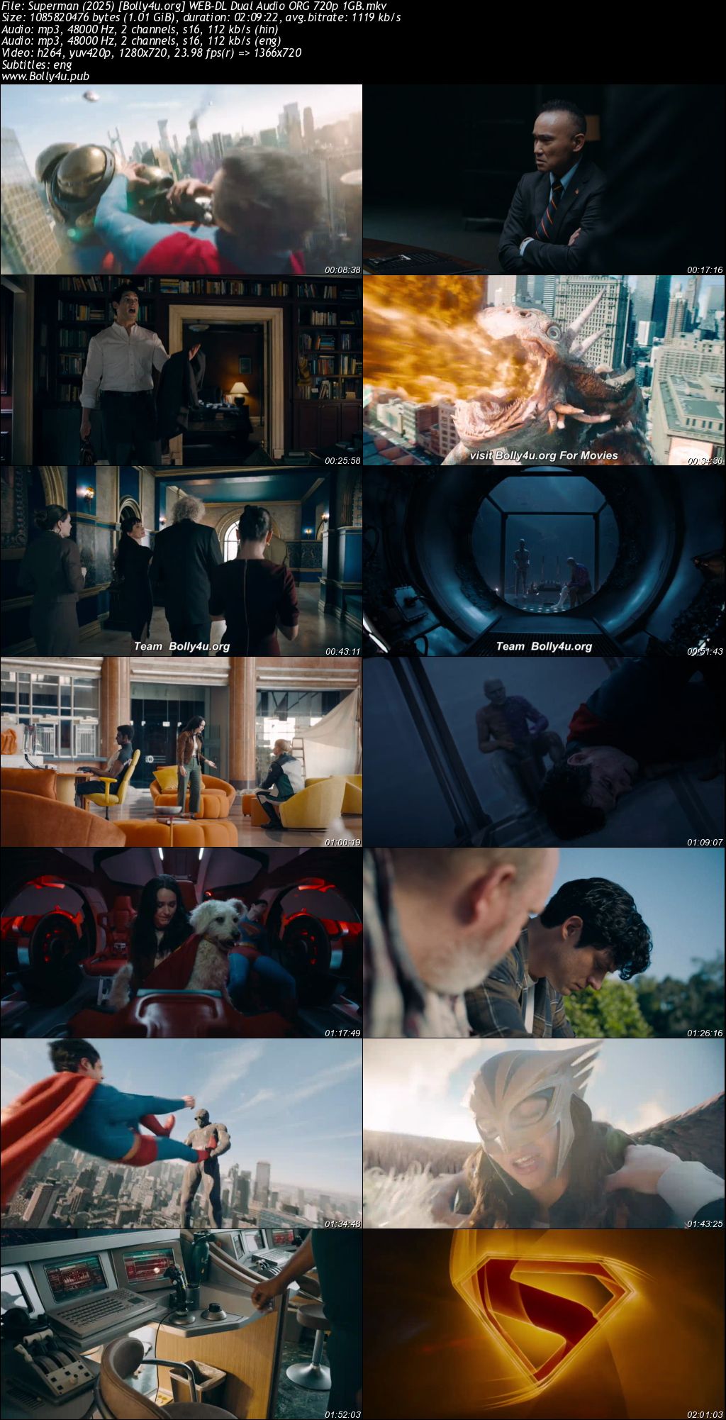 Superman 2025 WEB-DL Hindi Dual Audio ORG Full Movie Download 1080p 720p 480p