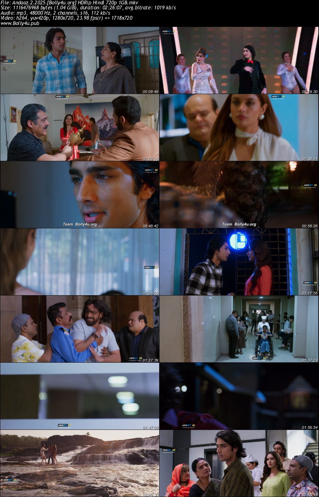Andaaz 2 2025 HDRip Hindi Full Movie Download 1080p 720p 480p