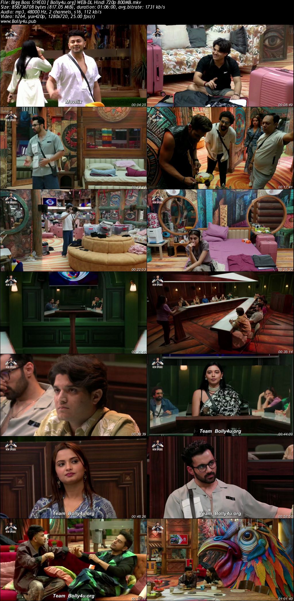 Bigg Boss 2025 WEB-DL Hindi S19E03 Download 720p 480p Bigg Boss 2025 WEB-DL Hindi S19E03 Download 720p 480p