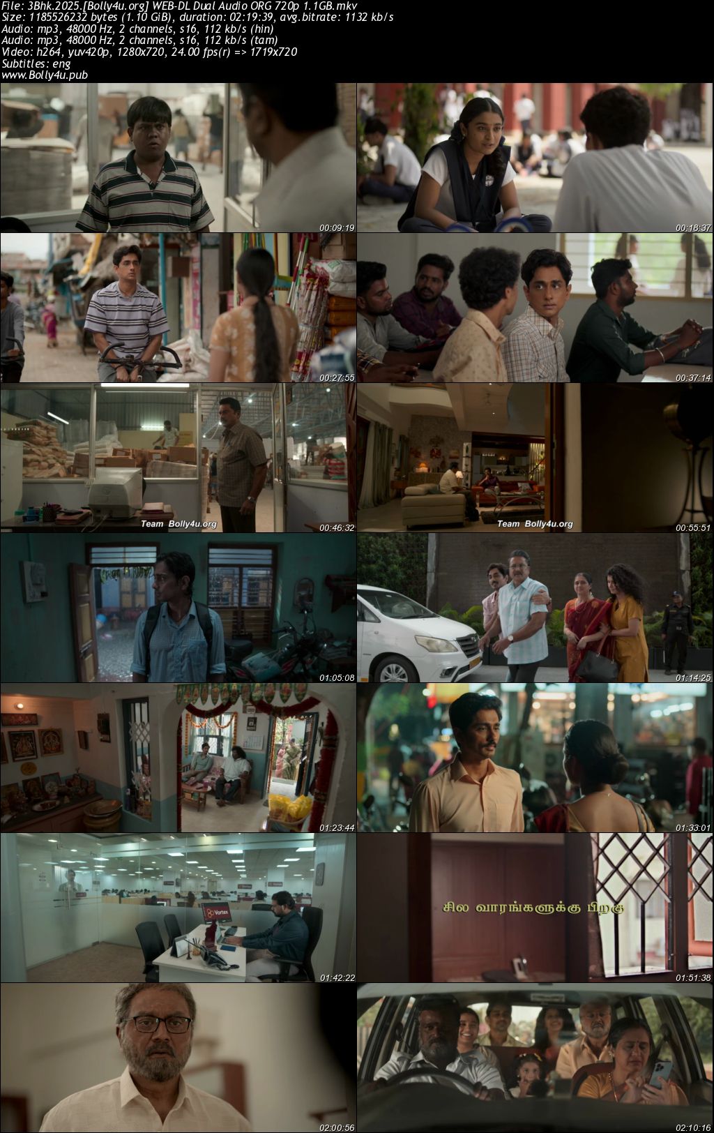 3BHK 2025 WEB-DL UNCUT Hindi Dual Audio ORG Full Movie Download 1080p 720p 480p