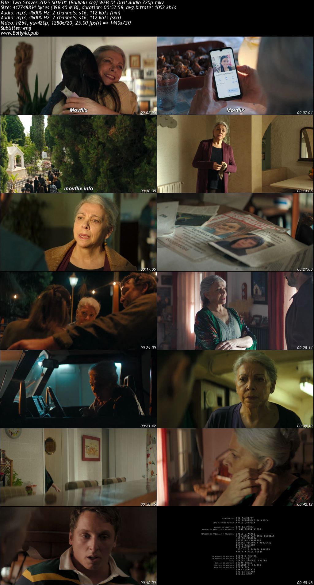 Two Graves 2025 WEB-DL Hindi Dual Audio ORG S01 Complete Download 720p 480p