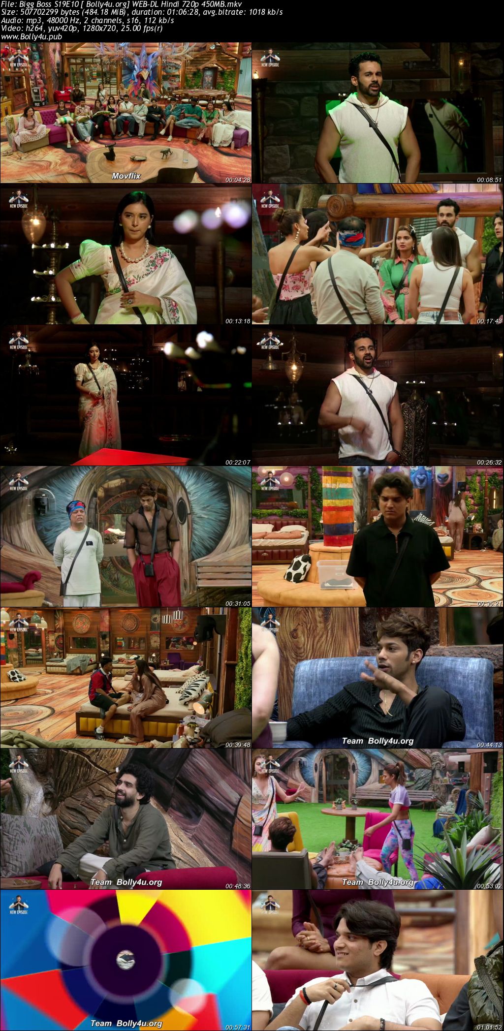 Bigg Boss 2025 WEB-DL Hindi S19EP10 Download 720p 480p