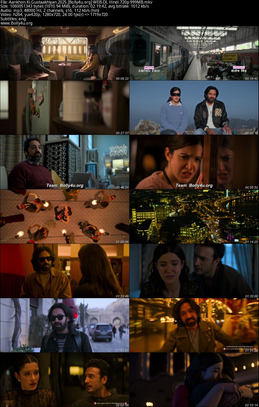 Aankhon Ki Gustaakhiyan 2025 WEB-DL Hindi Full Movie Download 1080p 720p 480p