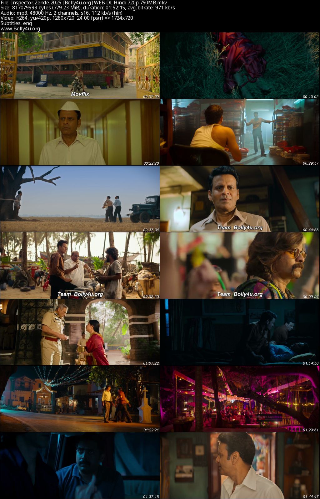 Inspector Zende 2025 WEB-DL Hindi Full Movie Download 1080p 720p 480p