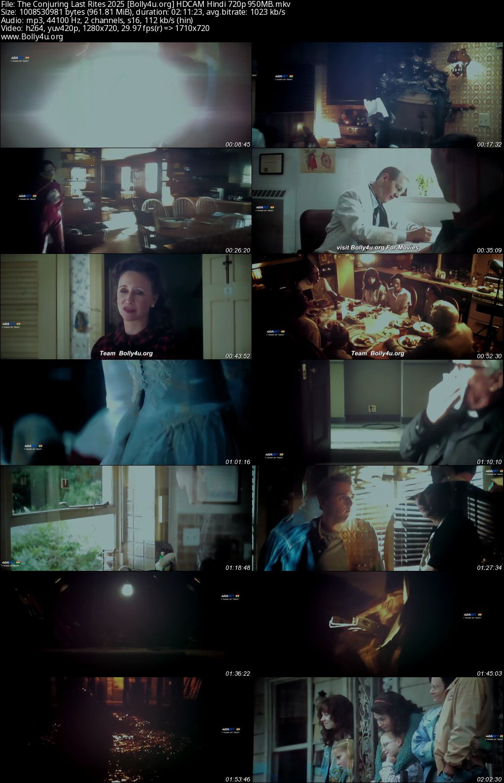 The Conjuring Last Rites 2025 HDCAM Hindi Dubbed Full Movie Download 1080p 720p 480p