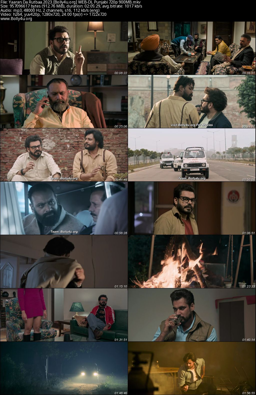 Yaaran Da Rutbaa 2023 WEB-DL Punjabi Full Movie Download 1080p 720p 480p