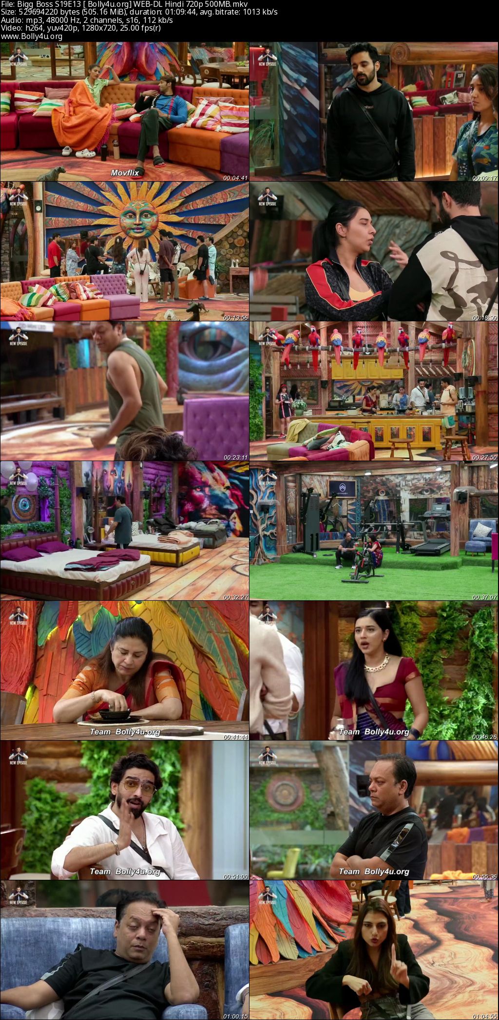 Bigg Boss 2025 WEB-DL Hindi S19EP13 Download 720p 480p