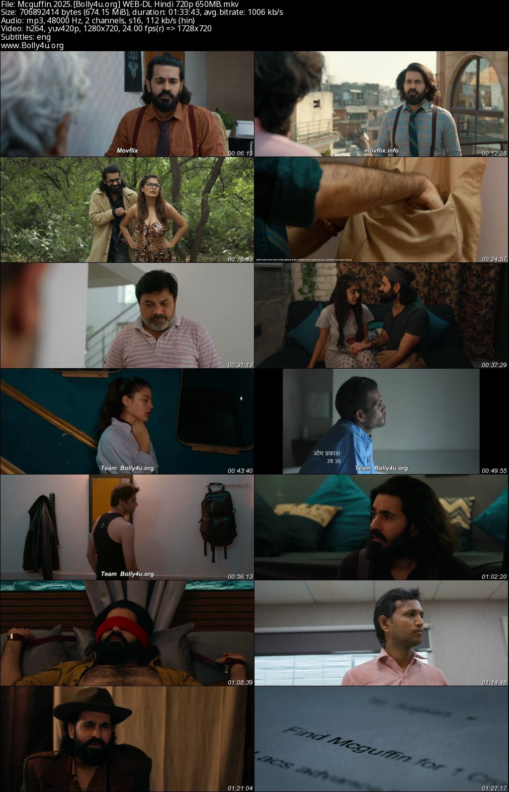 Mcguffin 2025 WEB-DL Hindi Full Movie Download 1080p 720p 480p