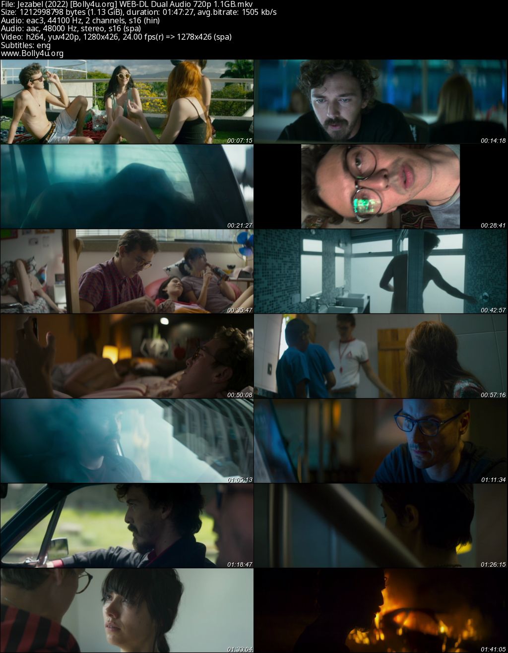 Jezabel 2022 WEB-DL UNRATED Hindi Dual Audio Full Movie Download 720p 480p