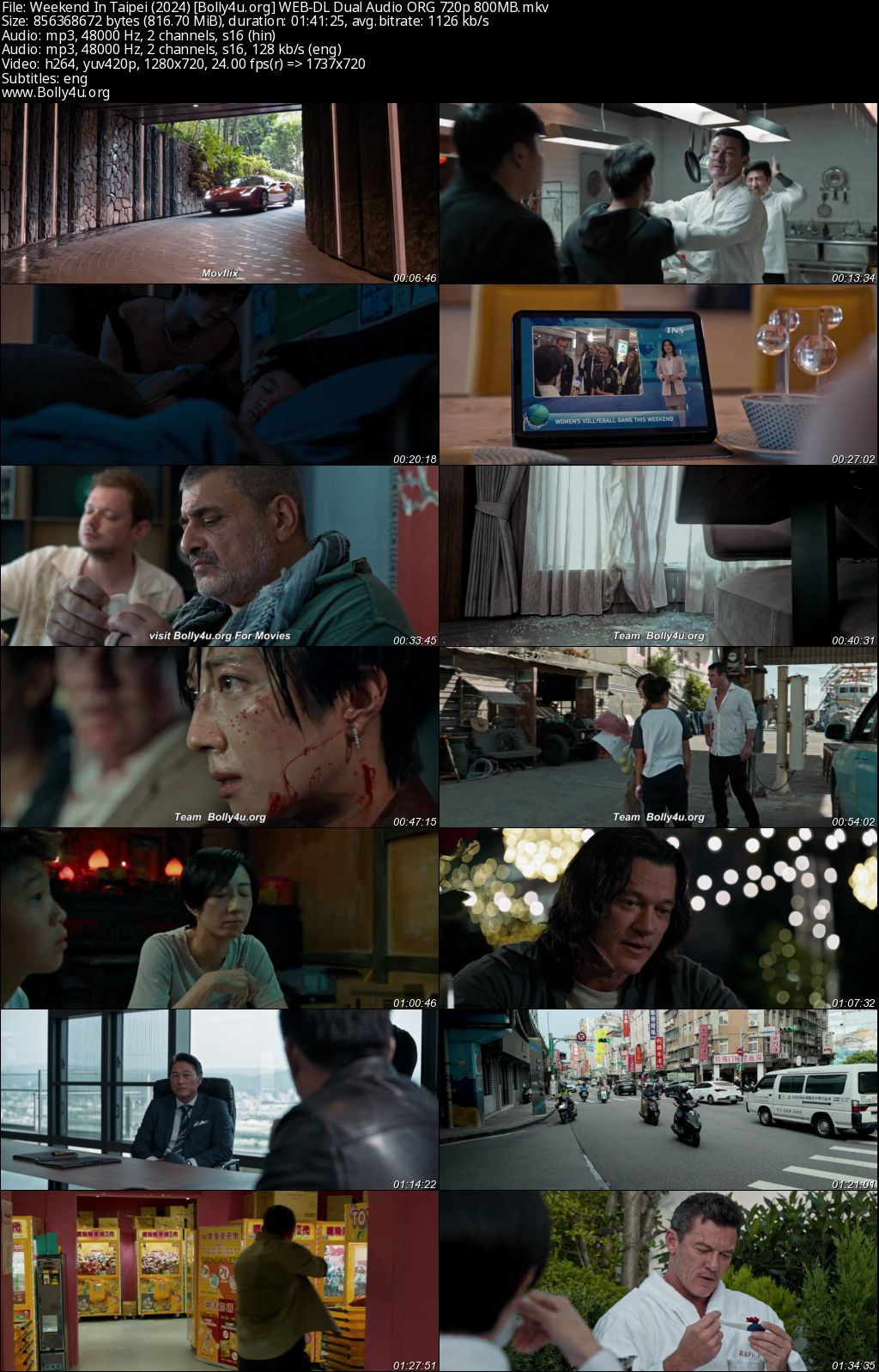 Weekend In Taipei 2024 WEB-DL Hindi Dual Audio ORG Full Movie Download 1080p 720p 480p