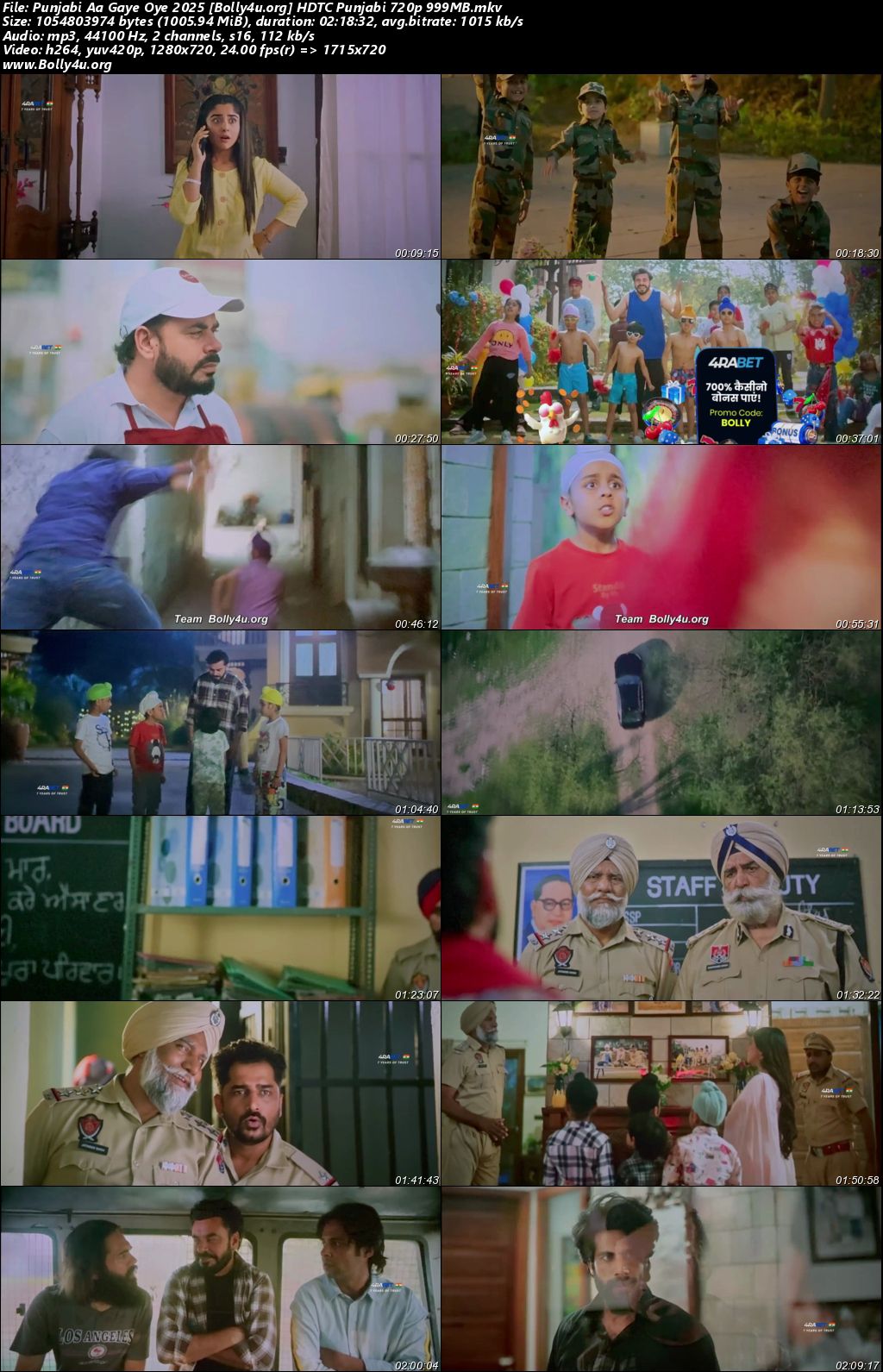 Punjabi Aa Gaye Oye 2025 HDTC Punjabi Full Movie Download 1080p 720p 480p