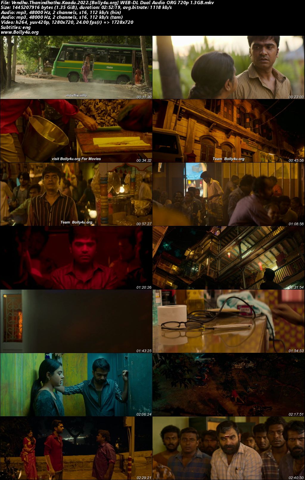 Vendhu Thanindhathu Kaadu 2022 WEB-DL UNCUT Hindi Dual Audio ORG Full Movie Download 1080p 720p 480p