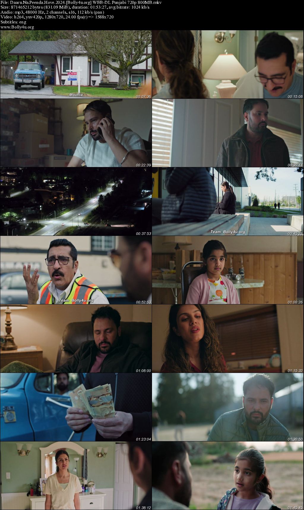 Daaru Na Peenda Hove 2024 WEB-DL Punjabi Full Movie Download 1080p 720p 480p