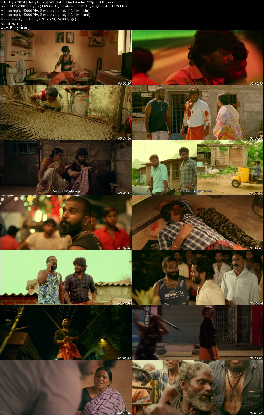 Byri 2024 WEB-DL UNCUT Hindi Dual Audio ORG Full Movie Download 1080p 720p 480p