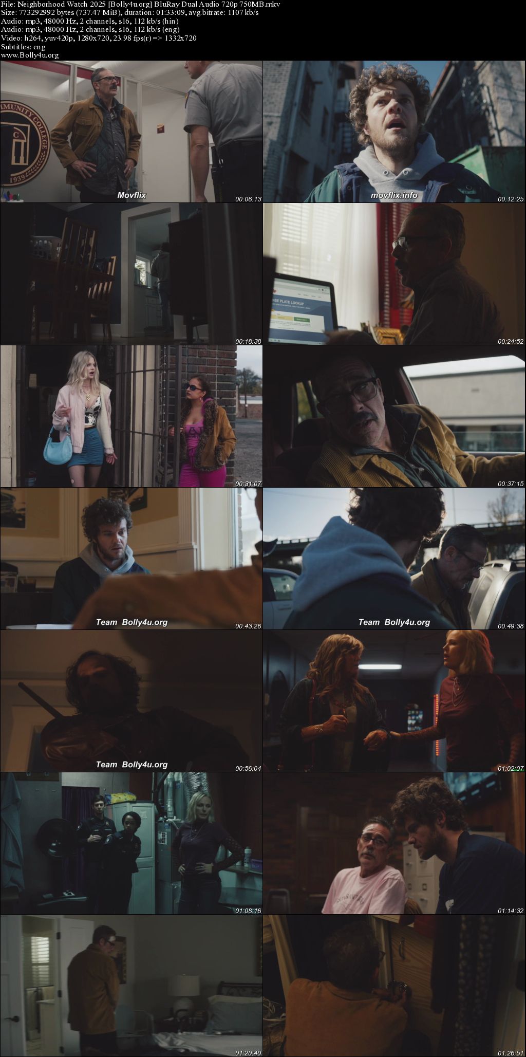 Neighborhood Watch 2025 BluRay Hindi Dual Audio ORG Full Movie Download 1080p 720p 480p