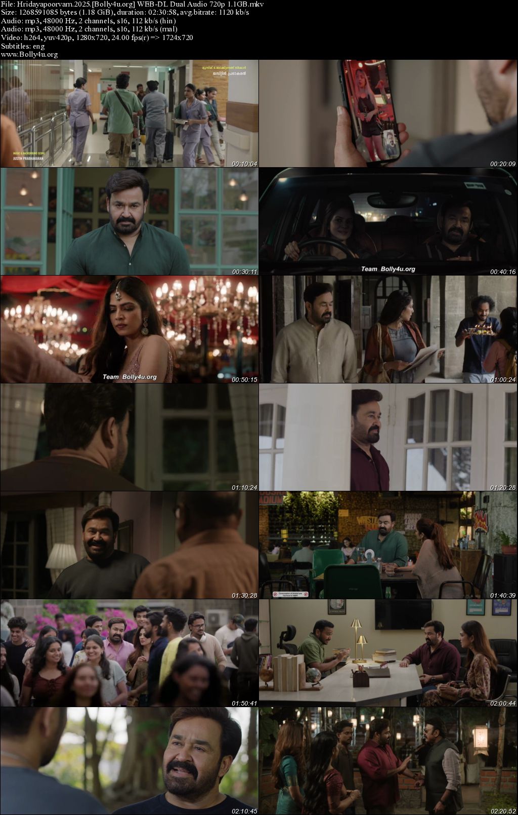 Hridayapoorvam 2025 WEB-DL UNCUT Hindi Dual Audio ORG Full Movie Download 1080p 720p 480p