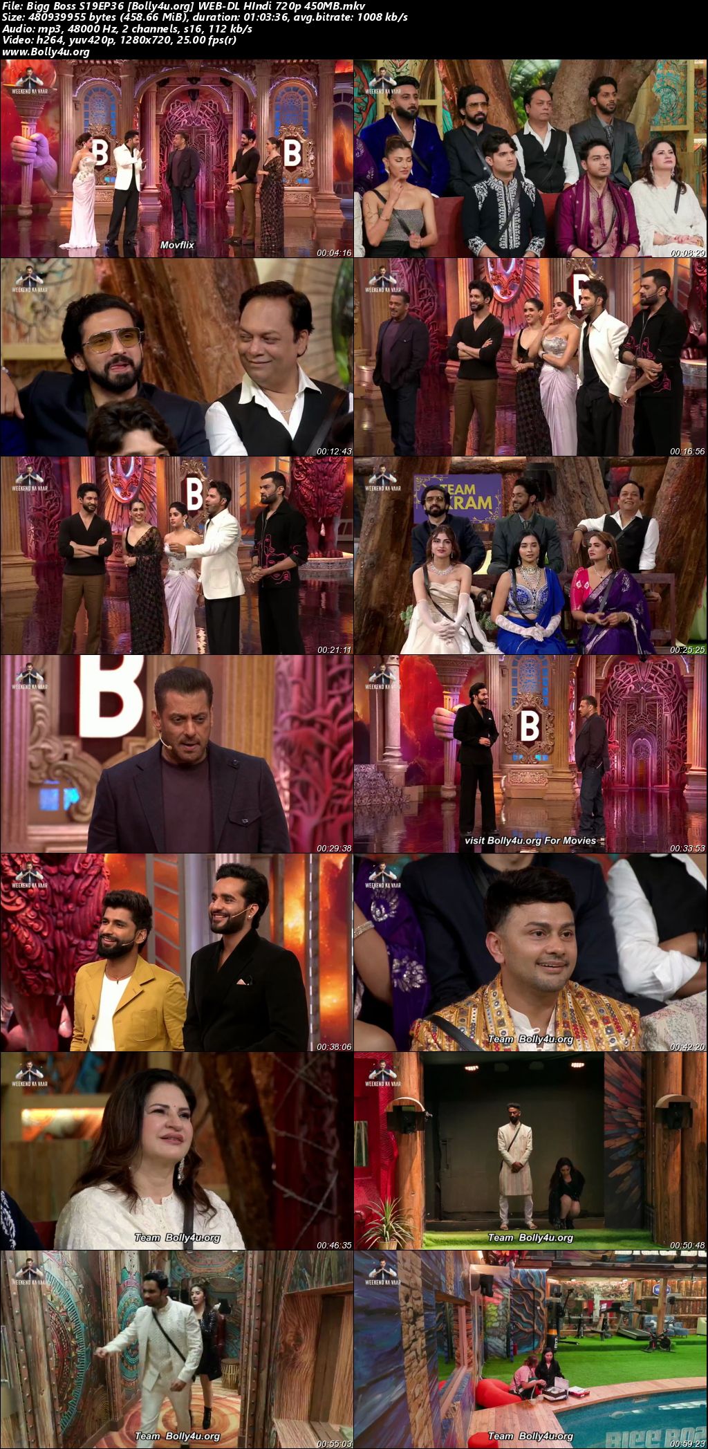 Bigg Boss 2025 WEB-DL Hindi S19EP36 Download 720p 480p
