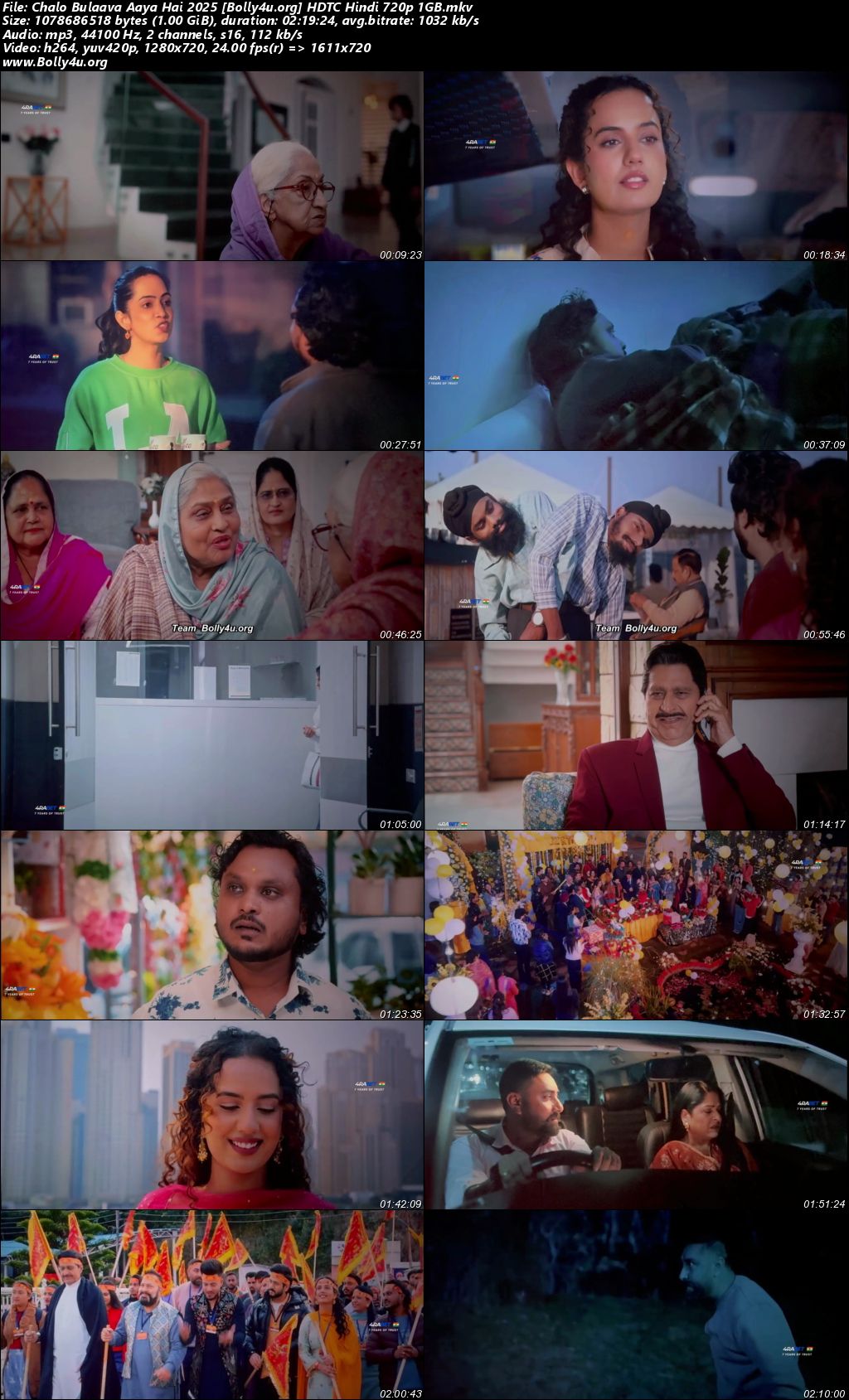 Chalo Bulaava Aaya Hai 2025 HDTC Punjabi Full Movie Download 1080p 720p 480p