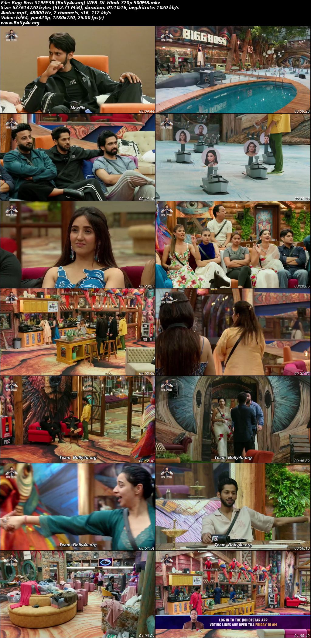 Bigg Boss 2025 WEB-DL Hindi S19EP38 Download 720p 480p