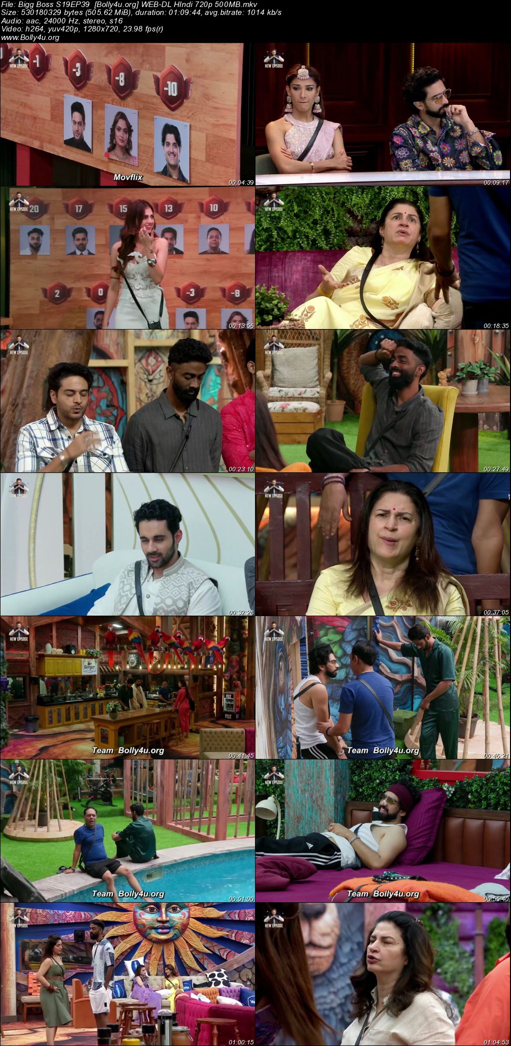 Bigg Boss 2025 WEB-DL Hindi S19EP39 Download 720p 480p