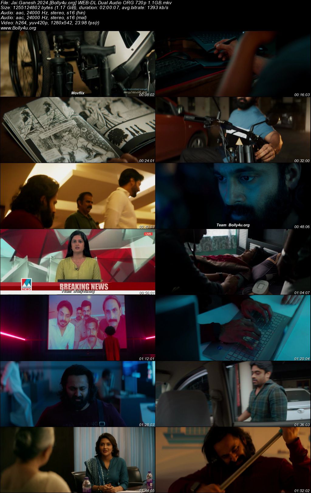 Jai Ganesh 2024 WEB-DL UNCUT Hindi Dual Audio ORG Full Movie Download 1080p 720p 480p
