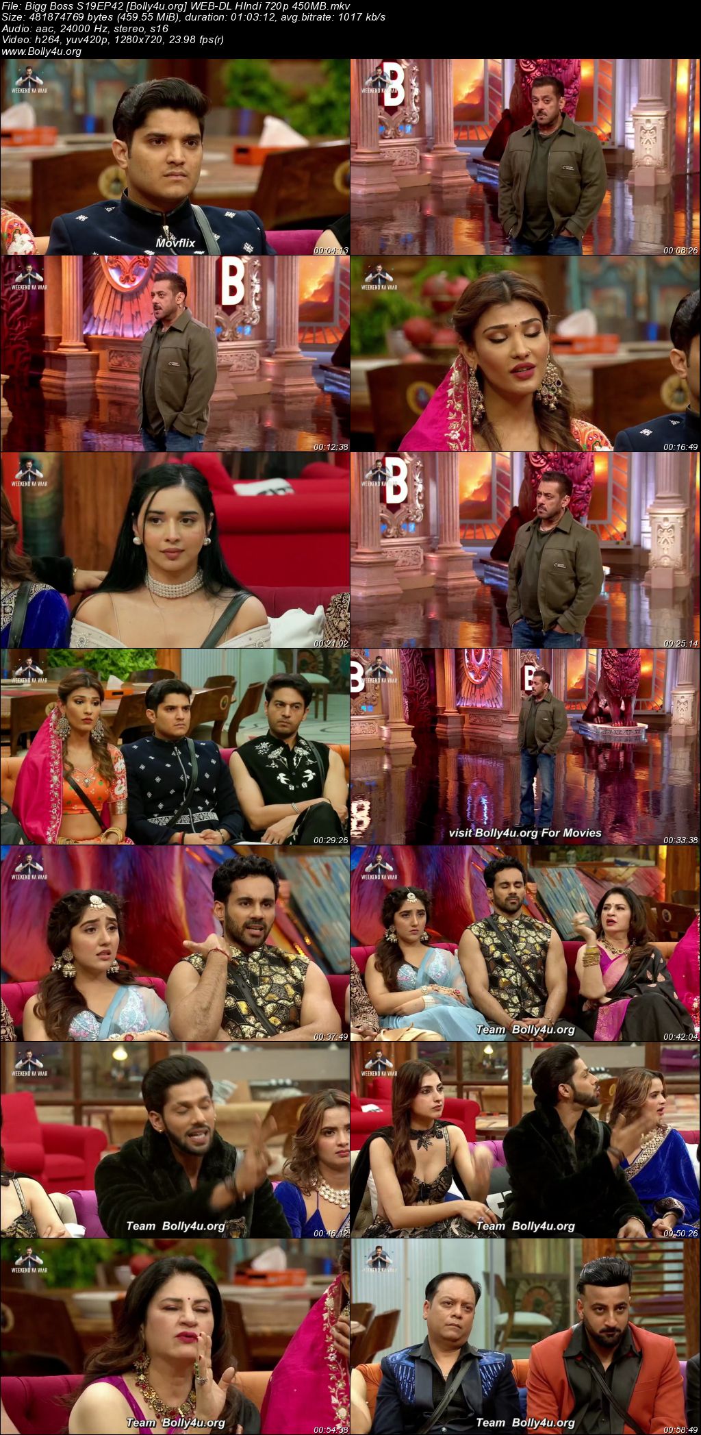 Bigg Boss 2025 WEB-DL Hindi S19EP42 Download 720p 480p Bigg Boss 2025 WEB-DL Hindi S19EP42 Download 720p 480p