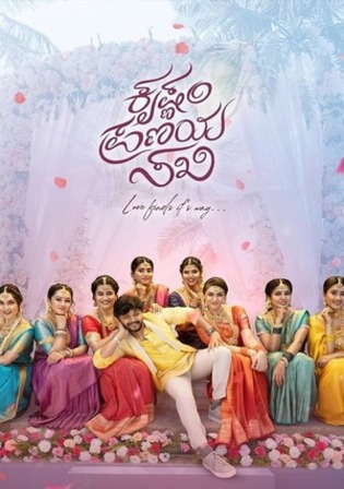 Krishnam Pranaya Sakhi 2024 WEB-DL UNCUT Hindi Dual Audio ORG Full Movie Download 1080p 720p 480p