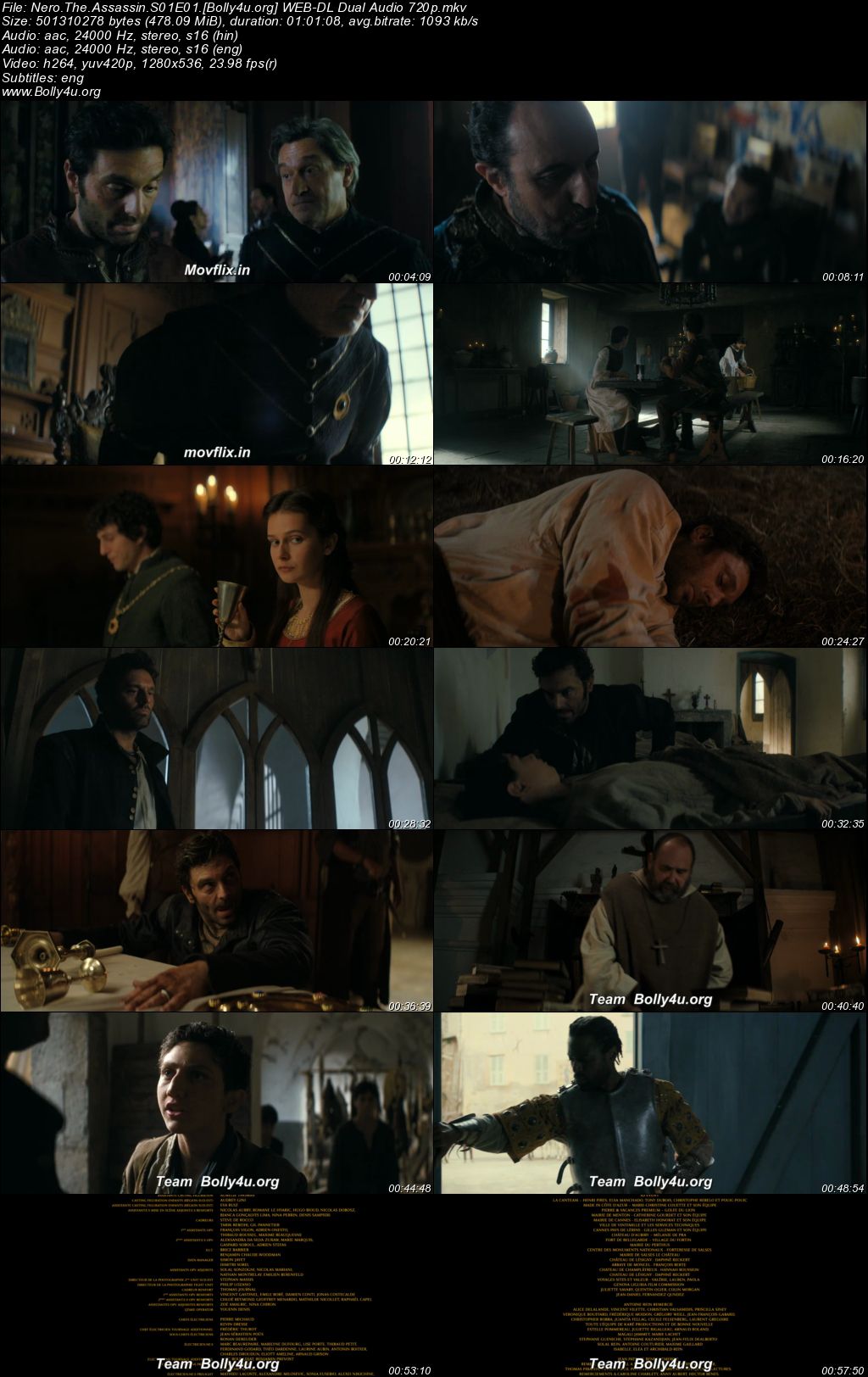 Nero The Assassin 2025 WEB-DL Hindi Dual Audio ORG S01 Complete Download 720p 480p