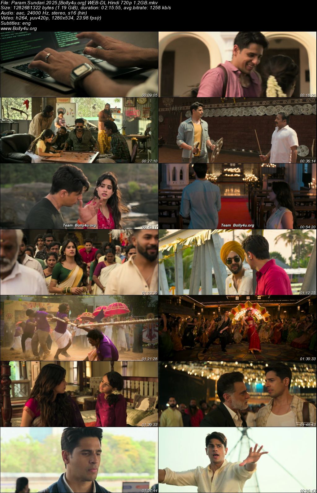 Param Sundari 2025 WEB-DL Hindi Full Movie Download 1080p 720p 480p