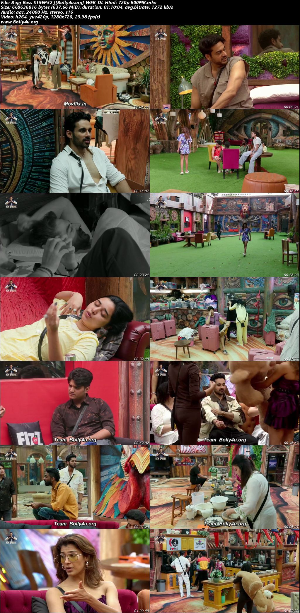 Bigg Boss 2025 WEB-DL Hindi S19EP52 Download 720p 480p