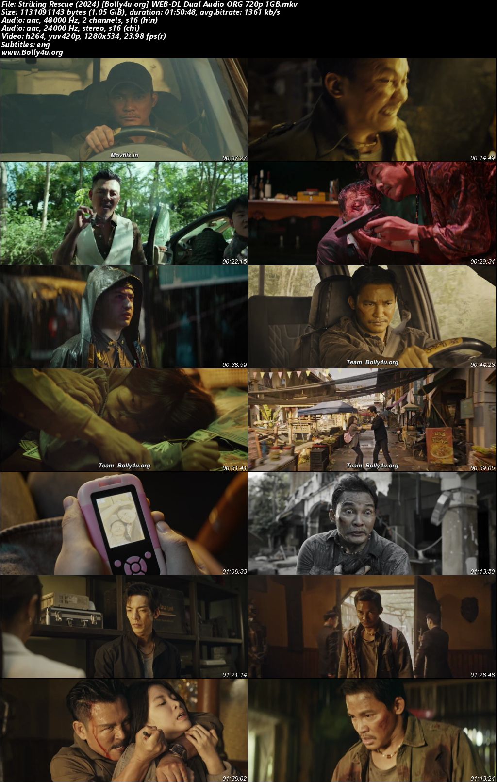 Striking Rescue 2024 WEB-DL Hindi Dual Audio ORG Full Movie Download 1080p 720p 480p