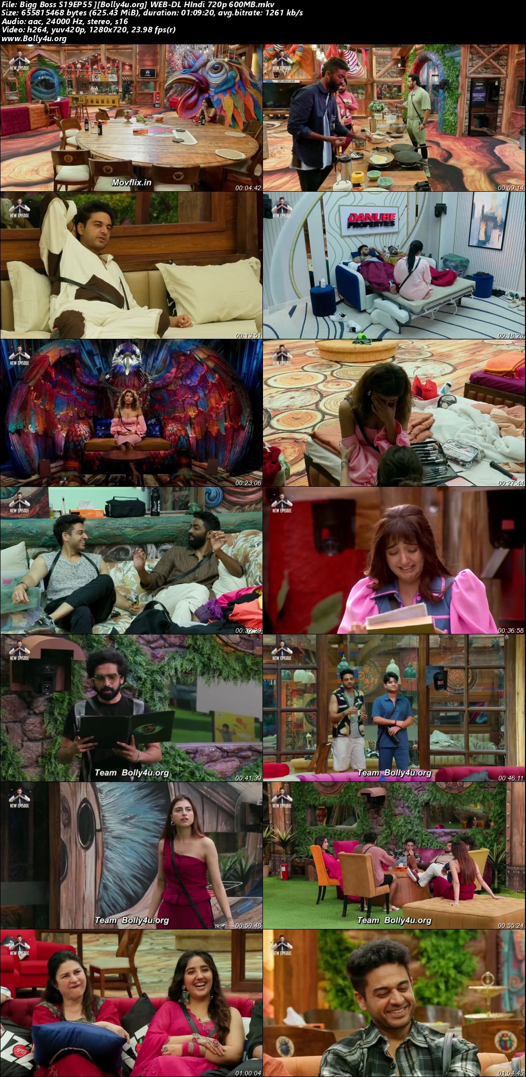 Bigg Boss 2025 WEB-DL Hindi S19EP55 Download 720p 480p