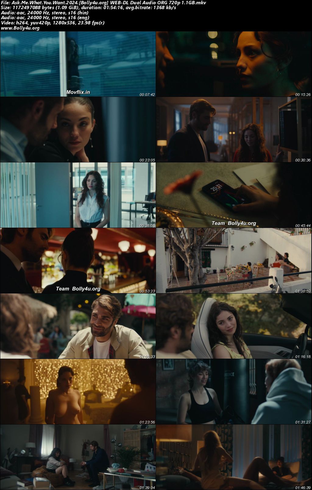 Ask Me What You Want 2024 WEB-DL Hindi Dual Audio ORG Full Movie Download 1080p 720p 480p