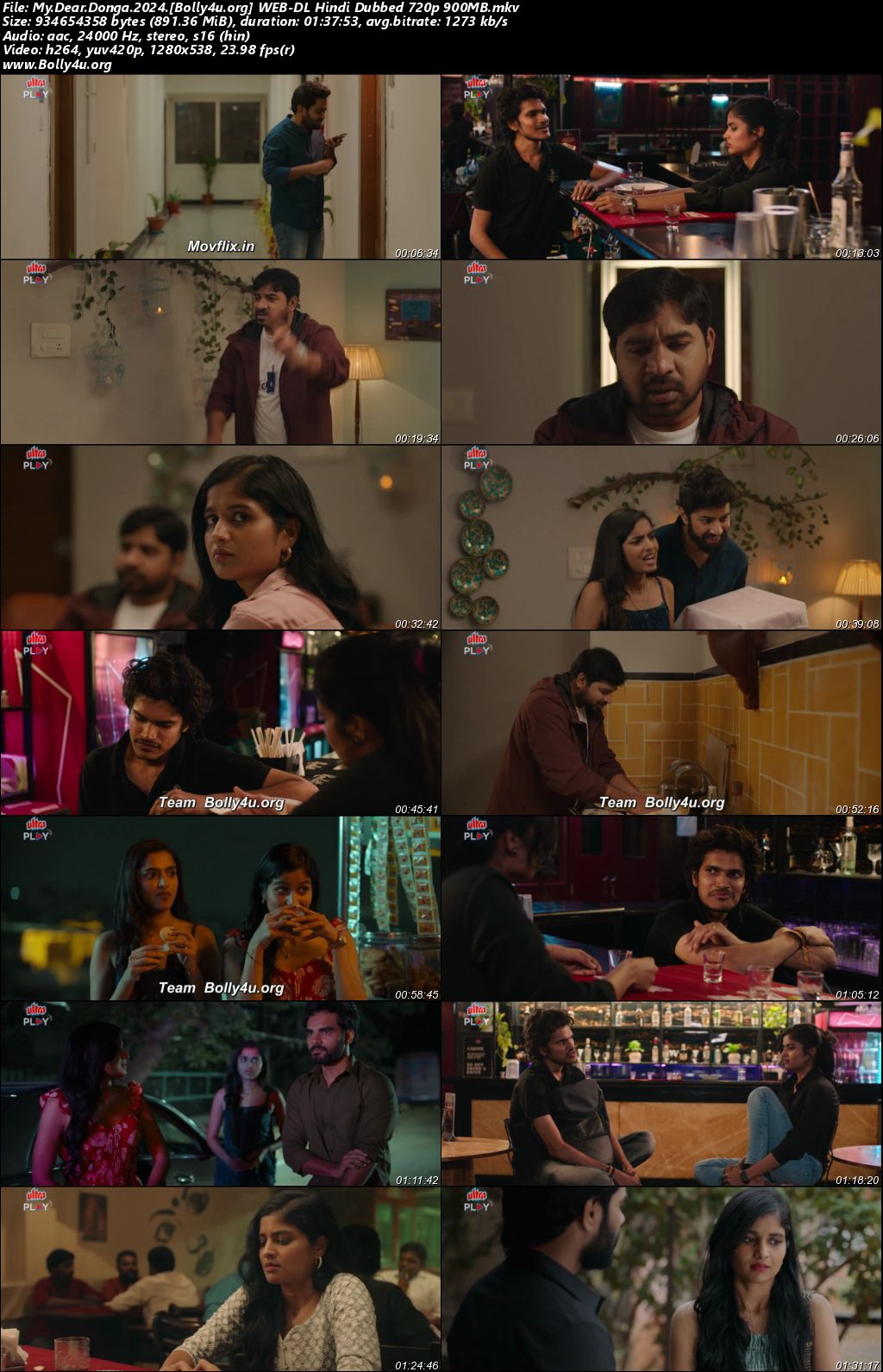 My Dear Donga 2024 WEB-DL Hindi Dubbed ORG Full Movie Download 1080p 720p 480p