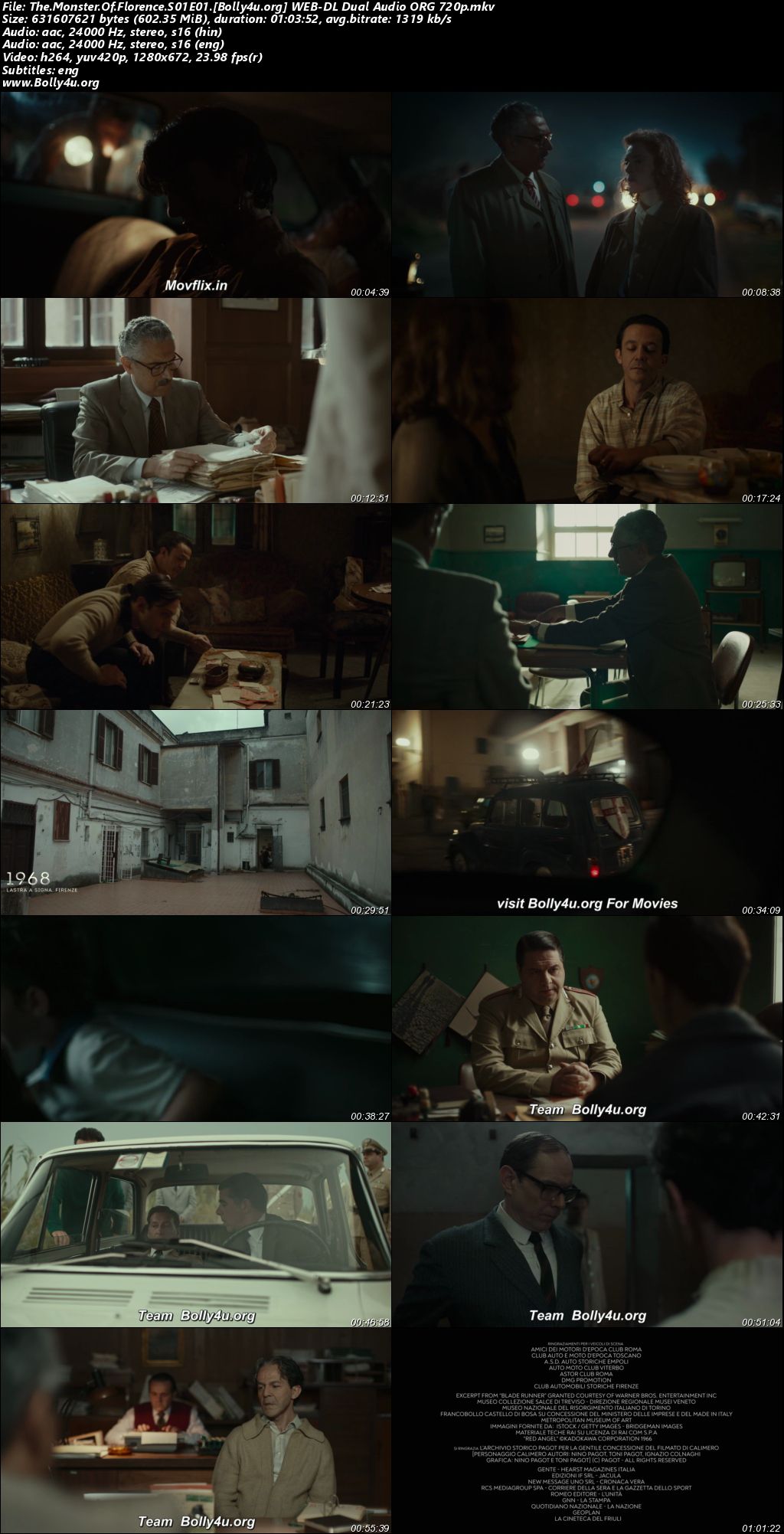 The Monster Of Florence 2025 WEB-DL Hindi Dual Audio ORG S01 Complete Download 720p 480p