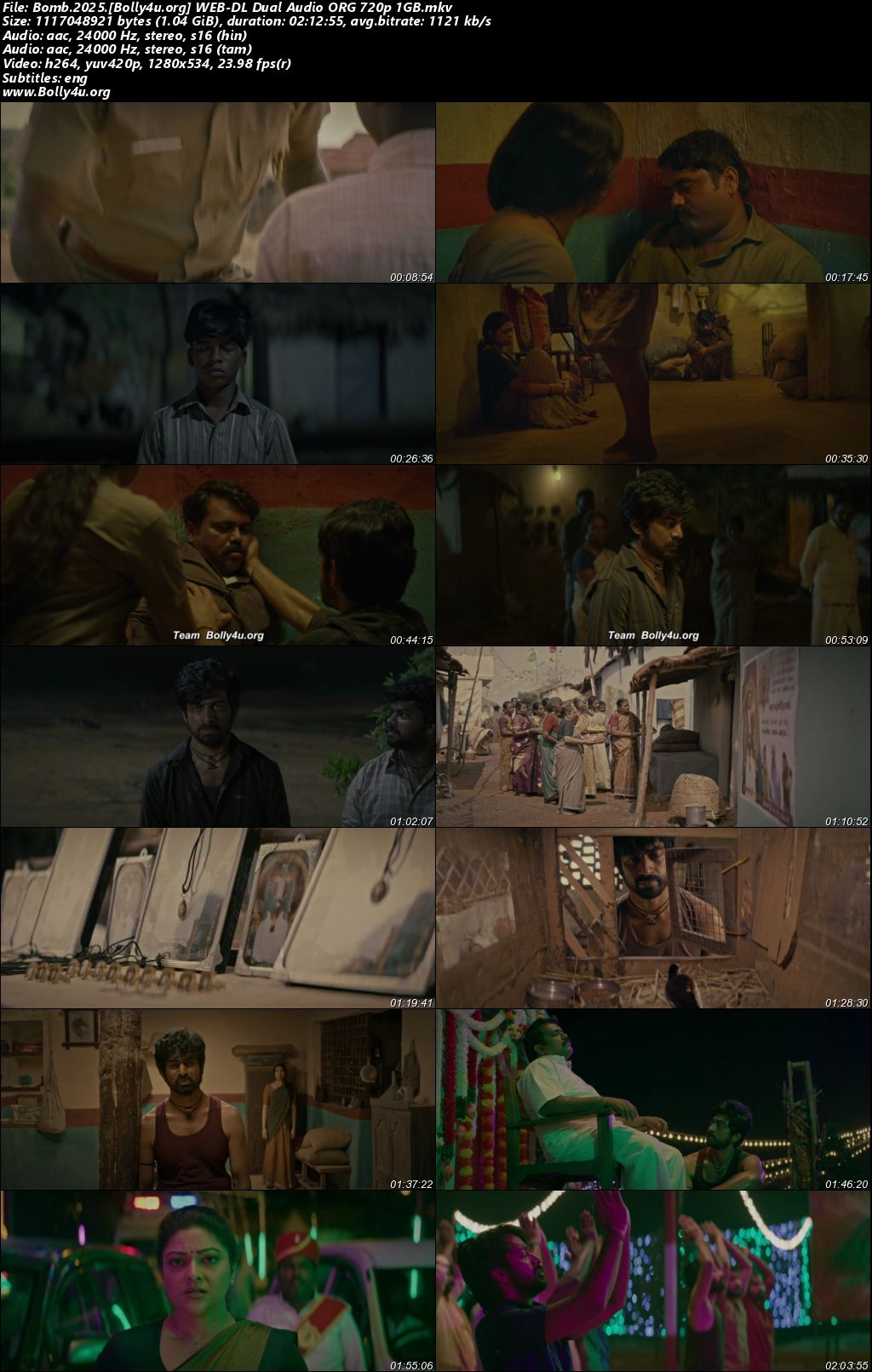 Bomb 2025 WEB-DL UNCUT Hindi Dual Audio ORG Full Movie Download 1080p 720p 480p