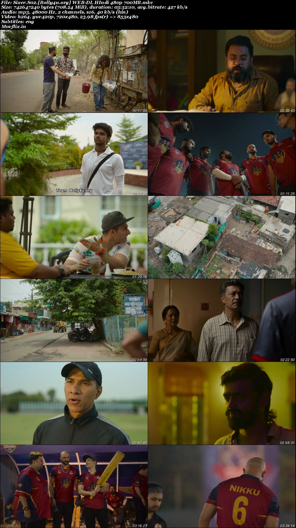 Sixer 2025 WEB-DL Hindi S02 Complete Download 720p 480p Sixer 2025 WEB-DL Hindi S02 Complete Download 720p 480p