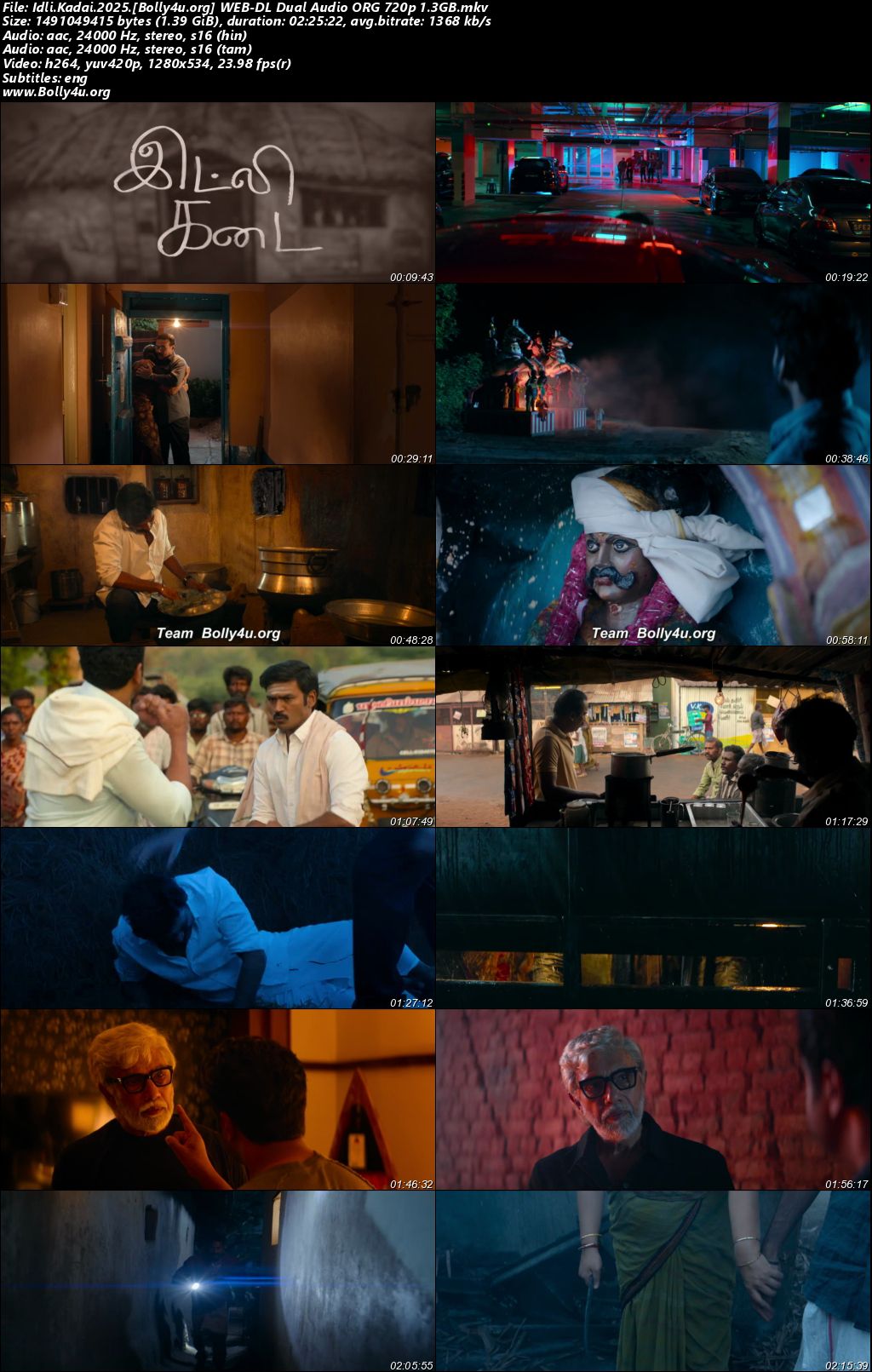 Idli Kadai 2025 WEB-DL UNCUT Hindi Dual Audio ORG Full Movie Download 1080p 720p 480p Idli Kadai 2025 WEB-DL UNCUT Hindi Dual Audio ORG Full Movie Download 1080p 720p 480p