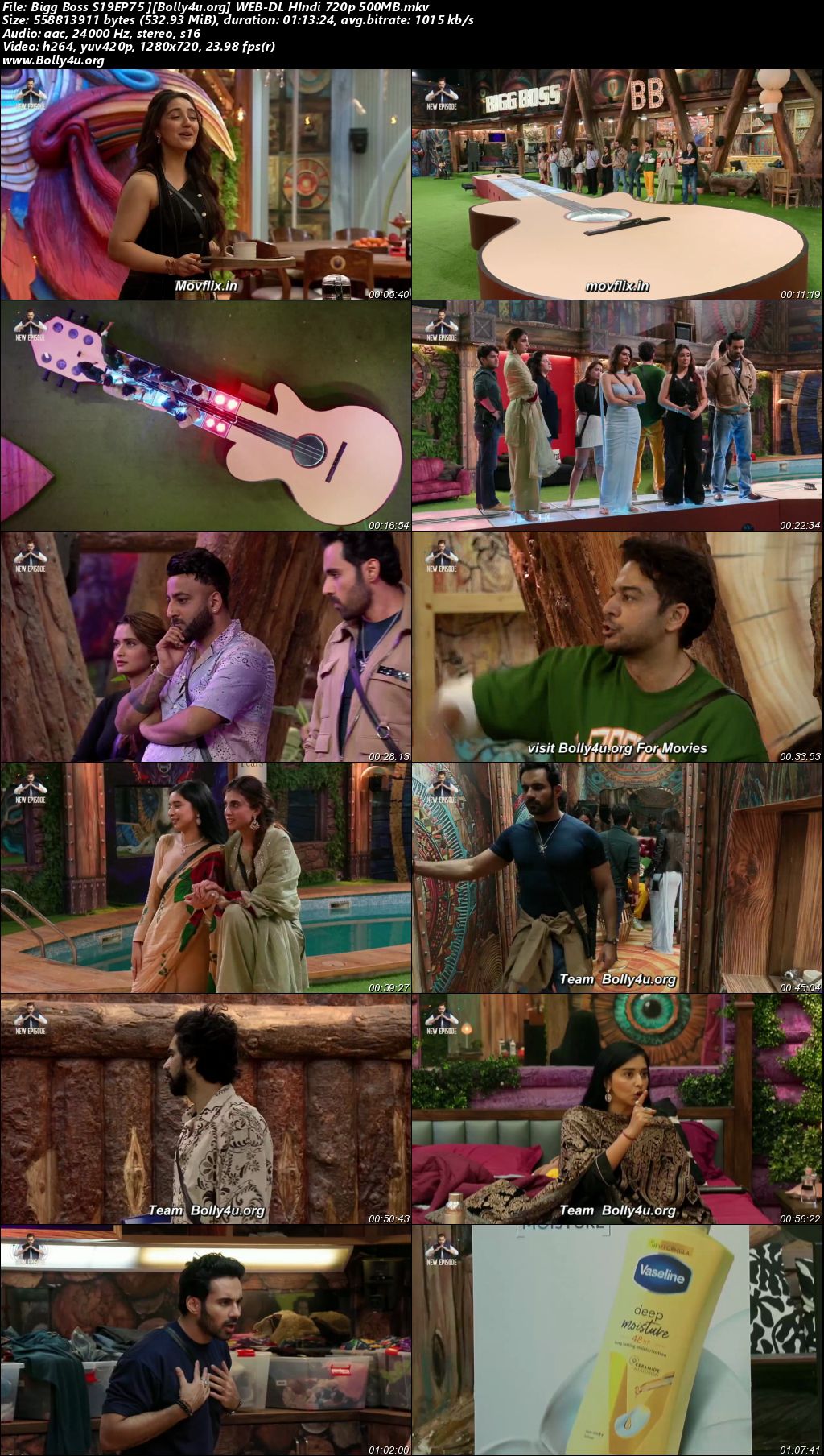 Bigg Boss 2025 WEB-DL Hindi S19EP75 Download 720p 480p